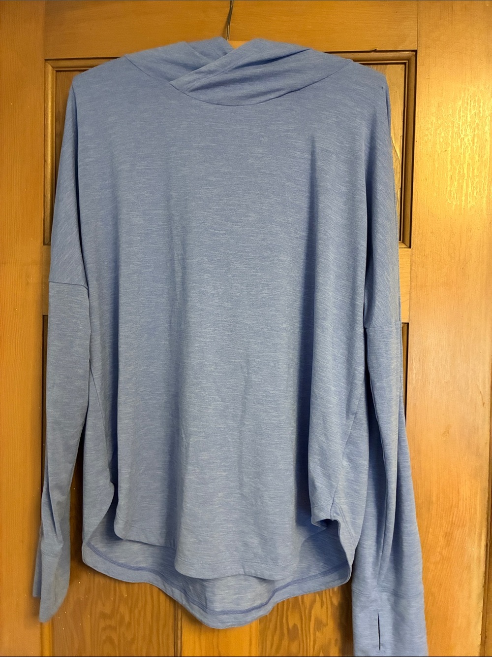 Light Blue XL REI Women's Hoodie Sun Shirt